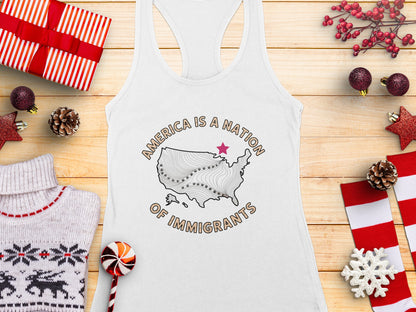 America Is A Nation Of Immigrants Tank Top
