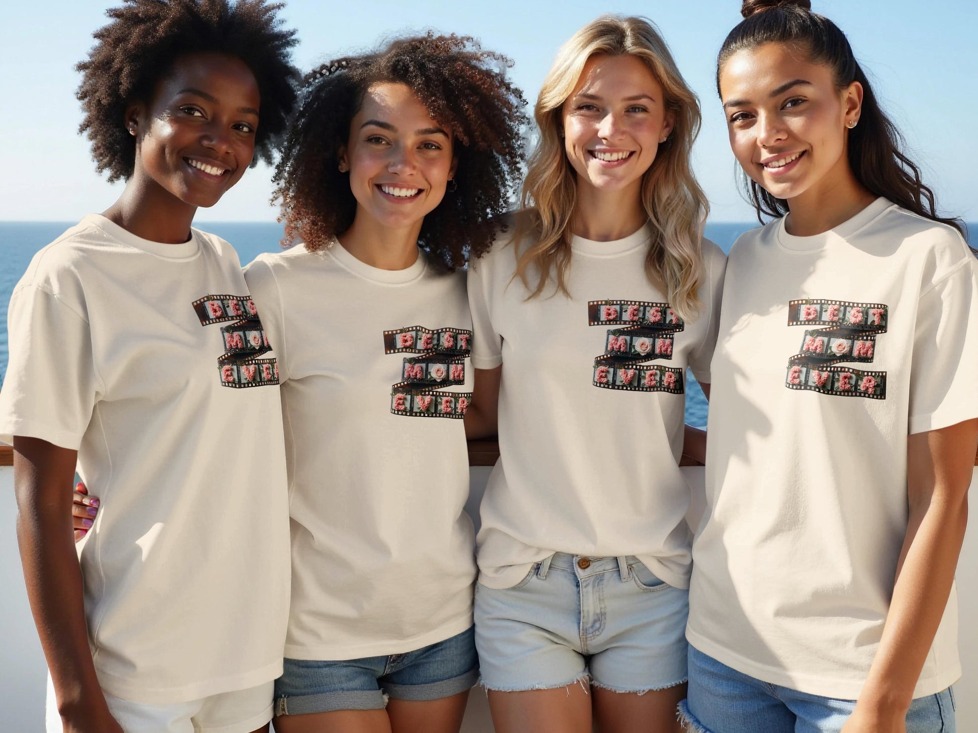 Best Mom Ever Graphic Print T-Shirt product type