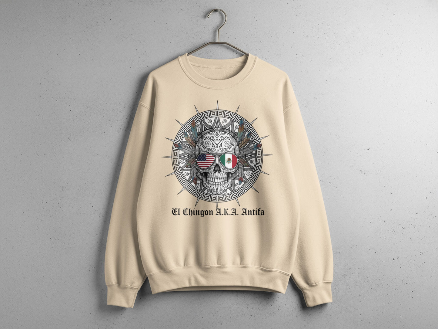 El Chingon A.K.A. Antifa Sweatshirt Unique Design
