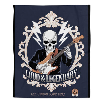 Loud and Legendary Skull Guitar Player product