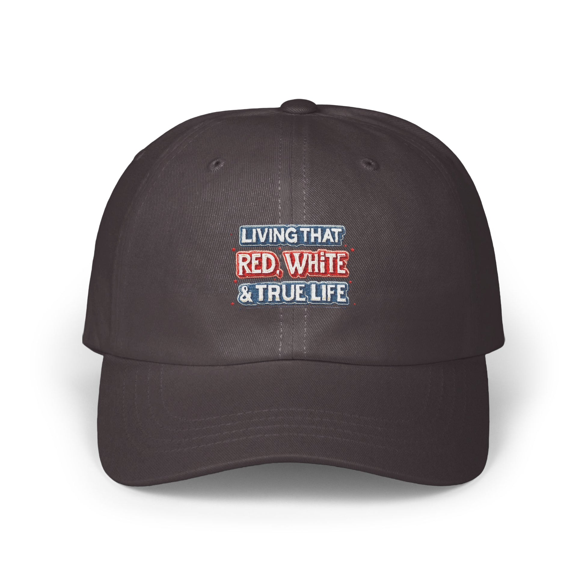 Living That Red White True Life Baseball Cap product