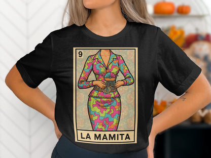 Vibrant La Mamita Graphic T-Shirt for Women product