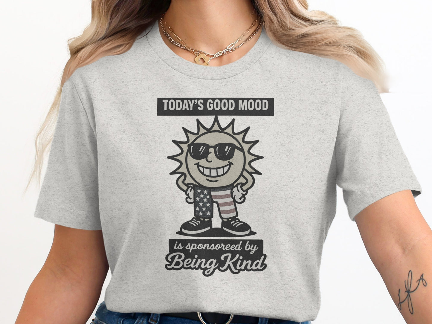 Today's Good Mood Being Kind Graphic Tee product