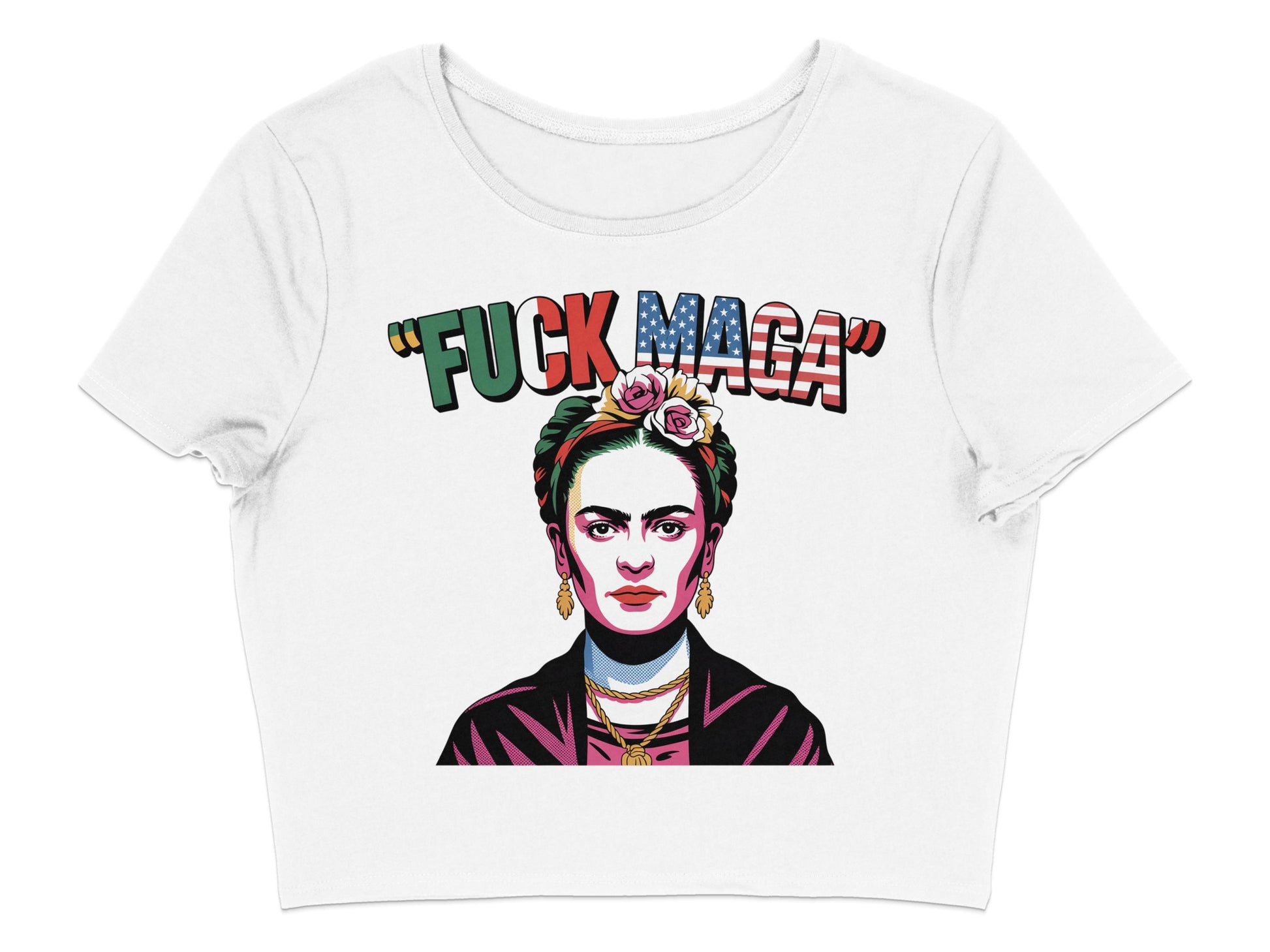 Bold Statement 'FUCK MAGA' Graphic T-Shirt Product
