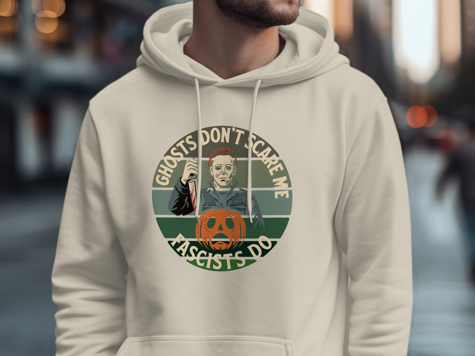Ghosts Don't Scare Me Fascists Do Hoodie product