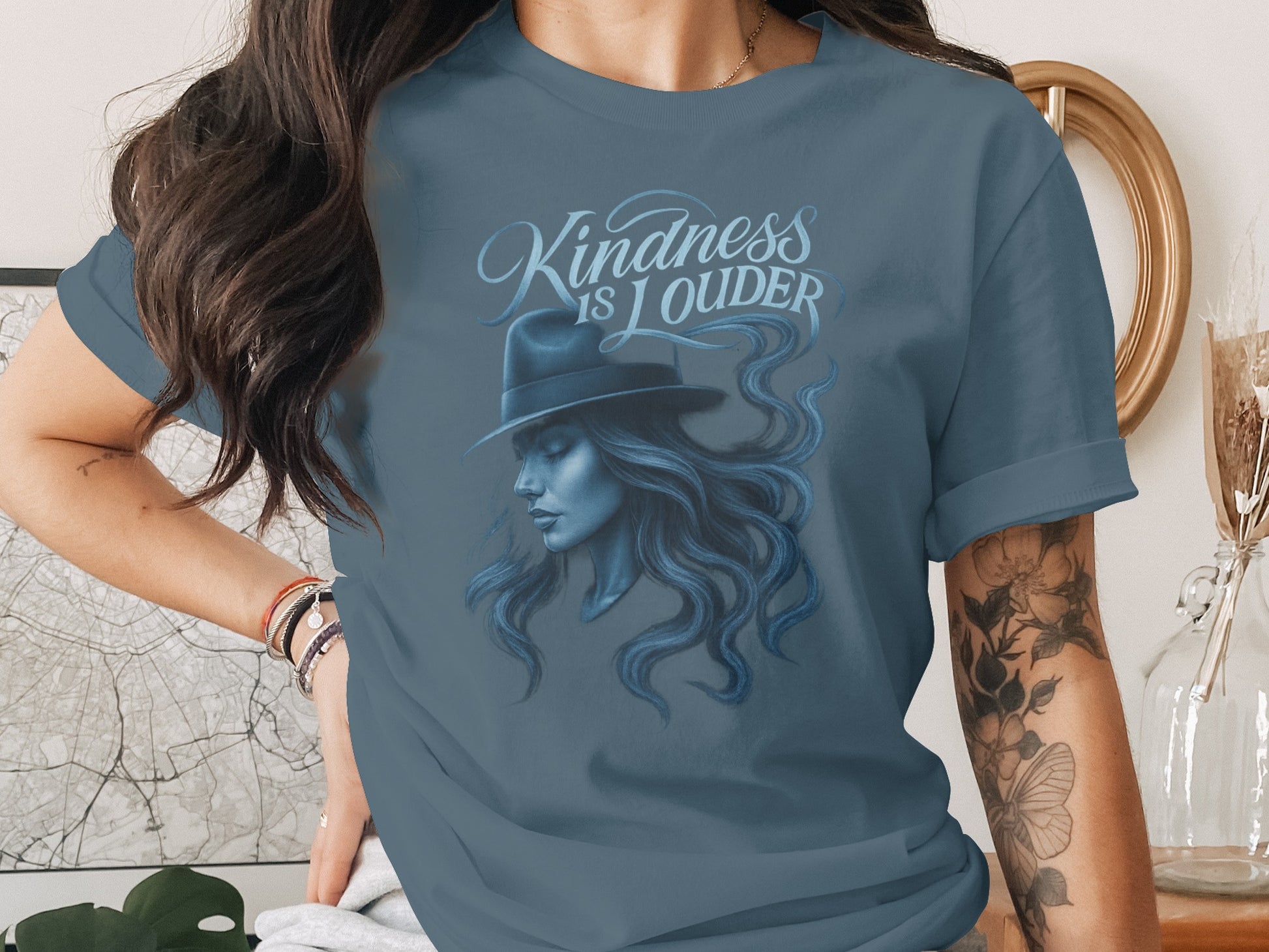 Kindness Is Louder Graphic Tee Shirt product type