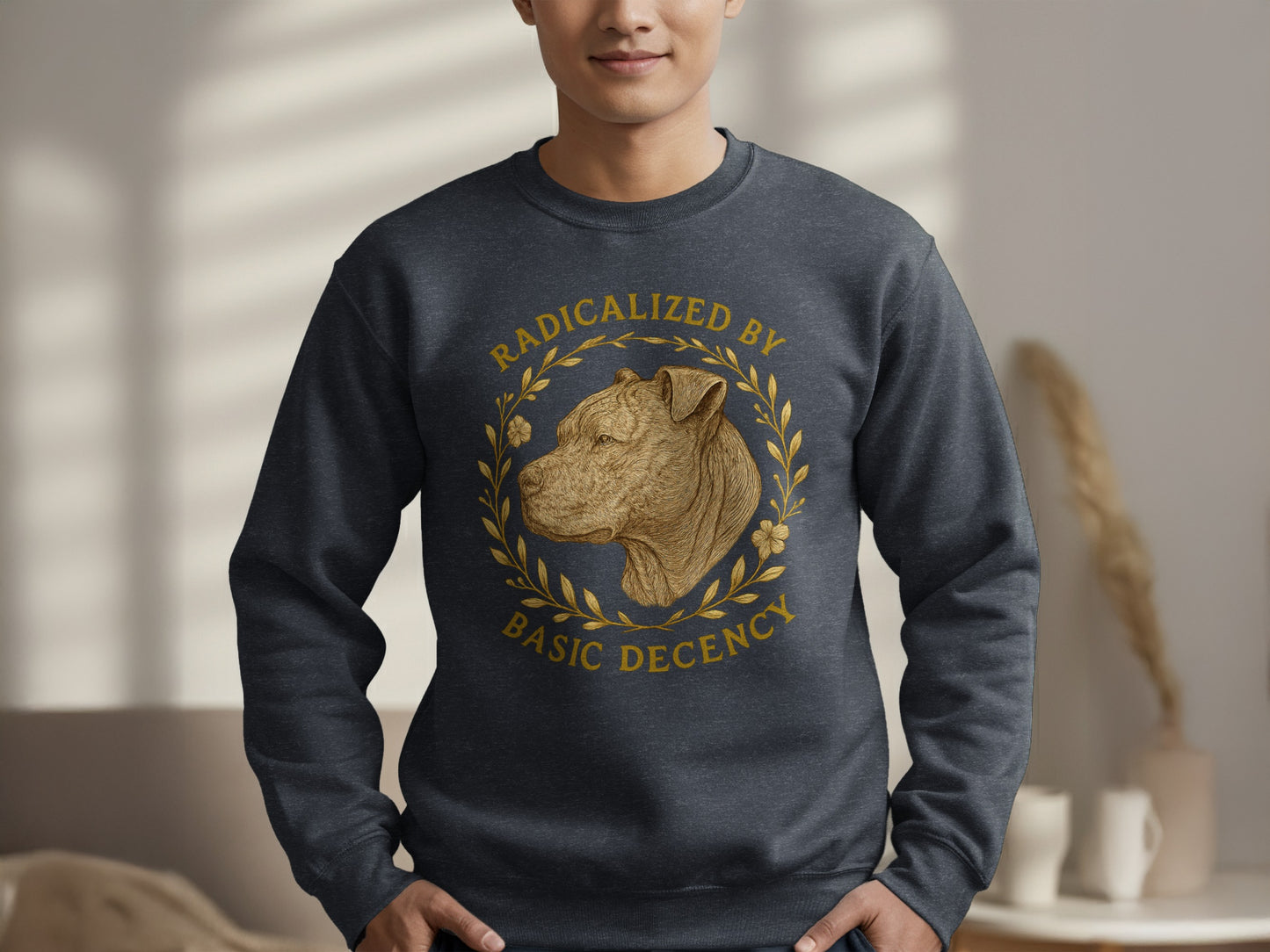 Radicalized by Basic Decency Graphic Sweatshirt product type