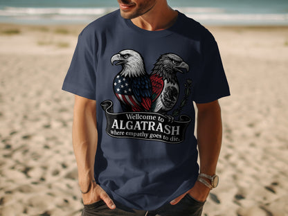 Welcome to Algatrash Eagle Graphic T-shirt product