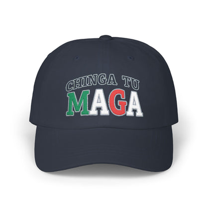 CHINGA Tu Maga Hat Embroidered Classic Dad Cap, Casual Hat for Every Occasion, Trendy Gift for Dads, Summer Accessory, Unisex Cap