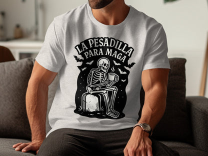 La Pesadilla Para Maga Skeleton Graphic T-Shirt product type