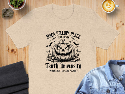Maga Helluva Place Truth University T-shirt product