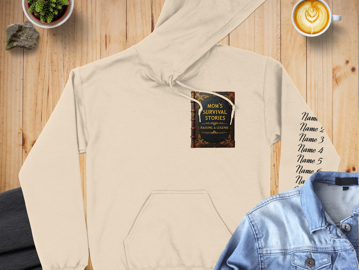 Mom's Survival Stories Raising A Legend Hoodie product