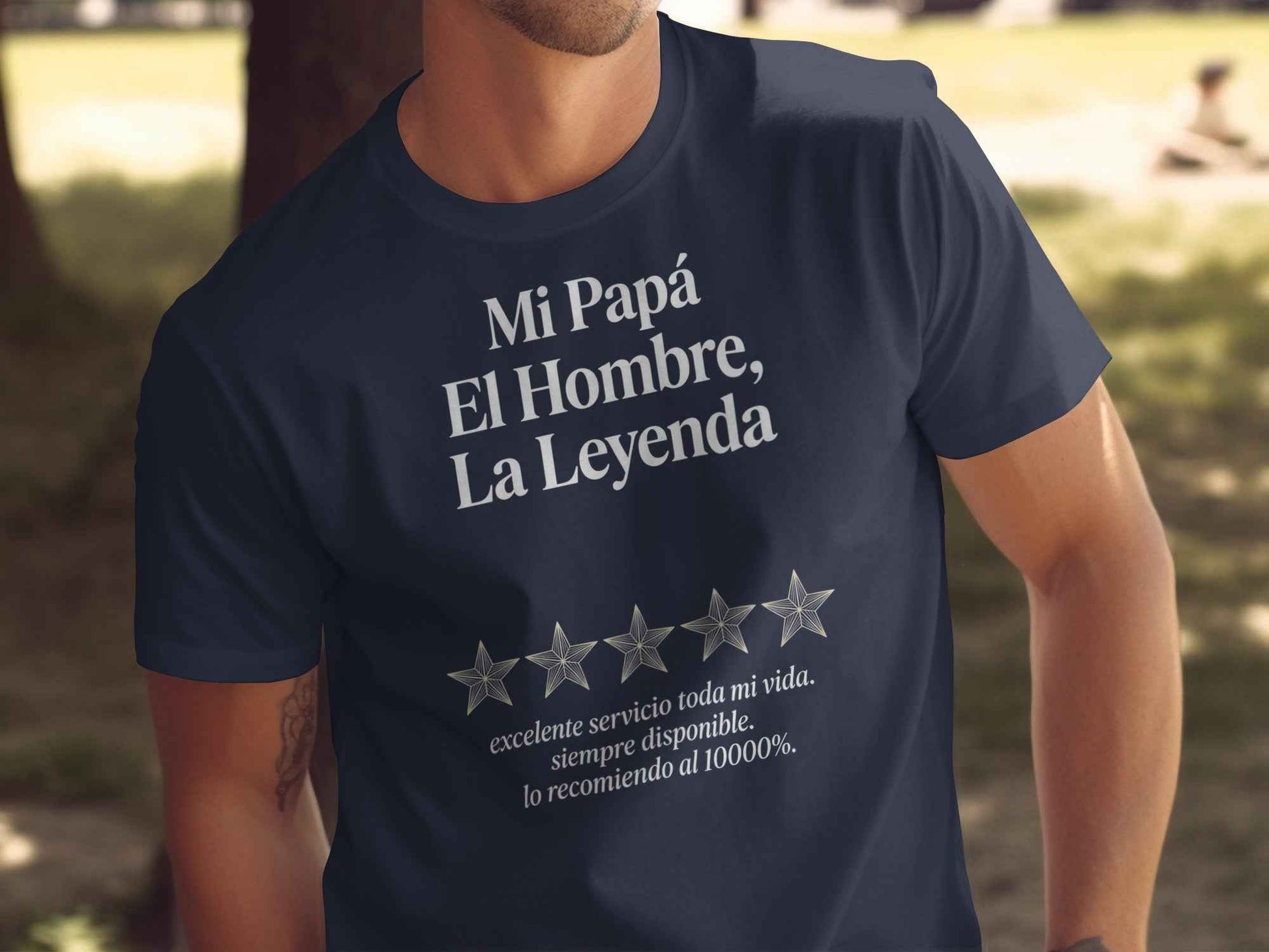 Funny Dad Shirt: Mi Papá La Leyenda T-Shirt Mi Papá, La Leyenda T-Shirt