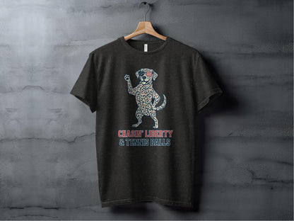 Chasin' Liberty and Tennis Balls Graphic Tee product