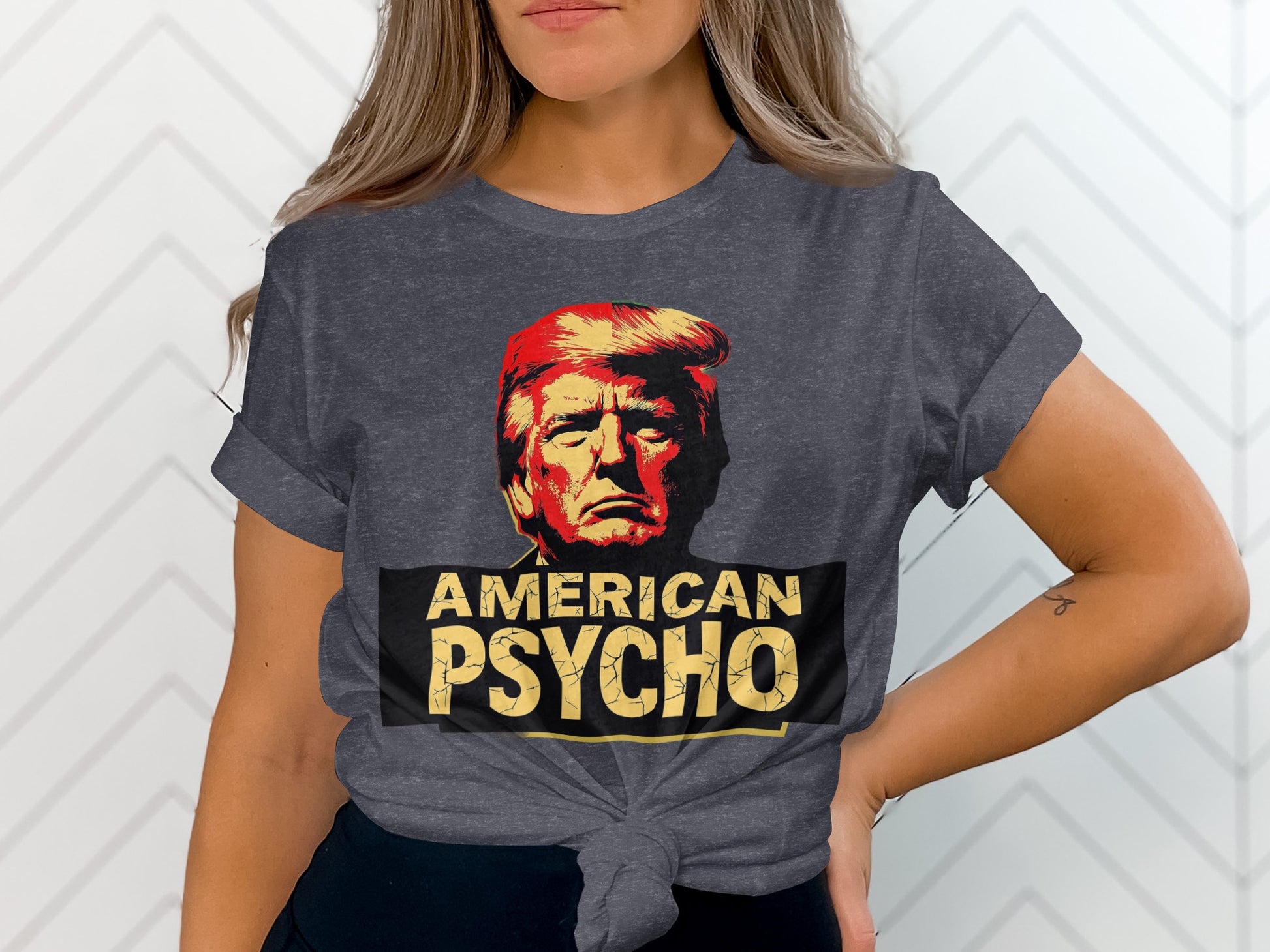 American Psycho Graphic Printed T-shirt product type