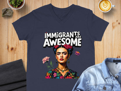 Immigrants Are Awesome Graphic T-Shirt Product