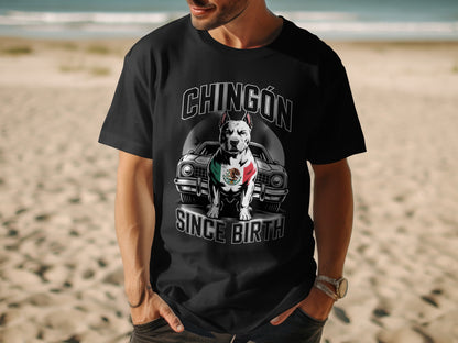 Chingón Since Birth Dog Graphic T-Shirt product type