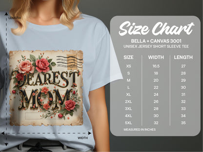 Dearest Mom Graphic Print Unisex Jersey Short Sleeve product