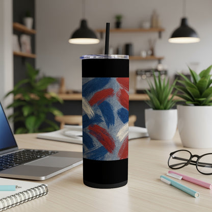 Colorful Abstract Design Tumbler on Display product