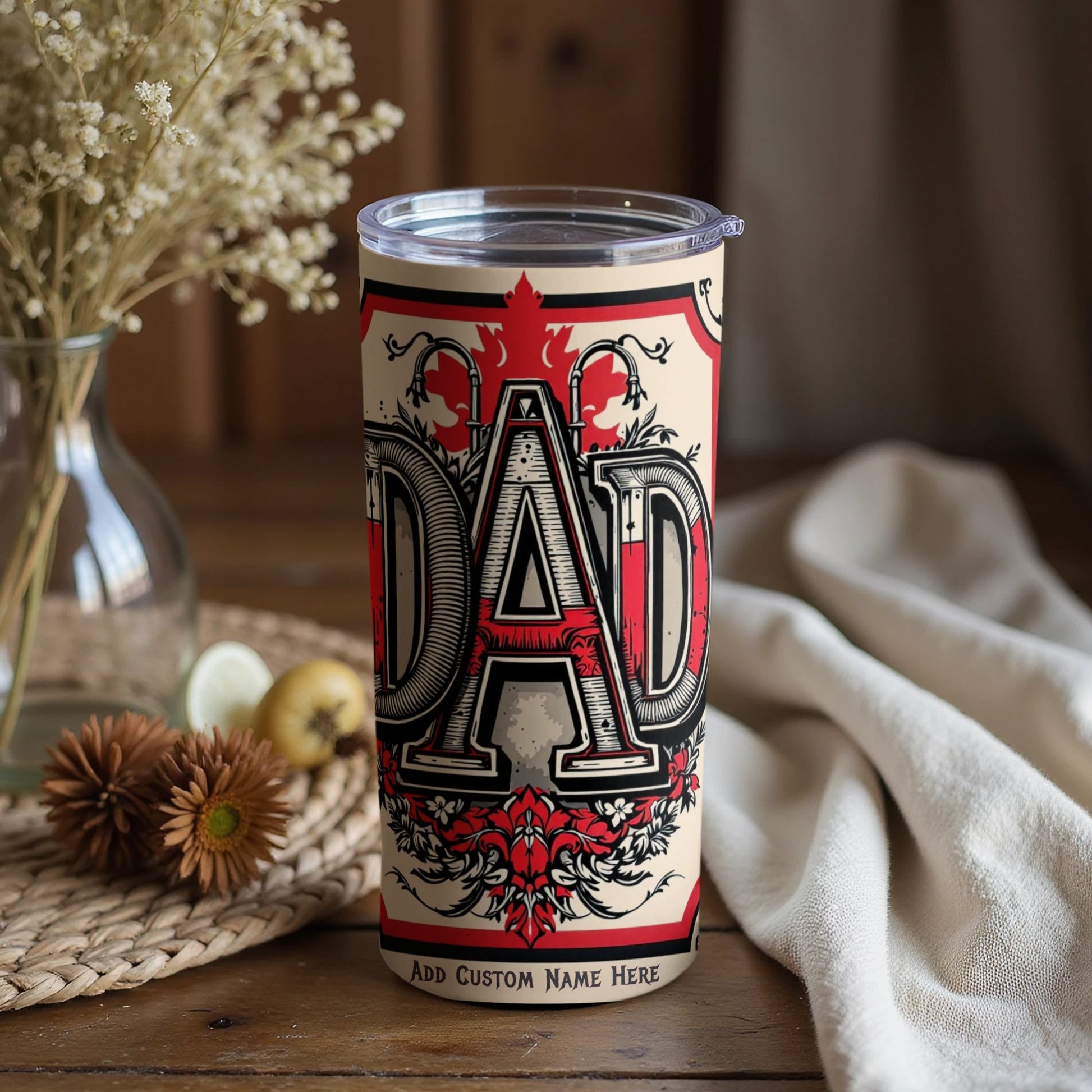 Add Custom Name DAD Design Personalized Product