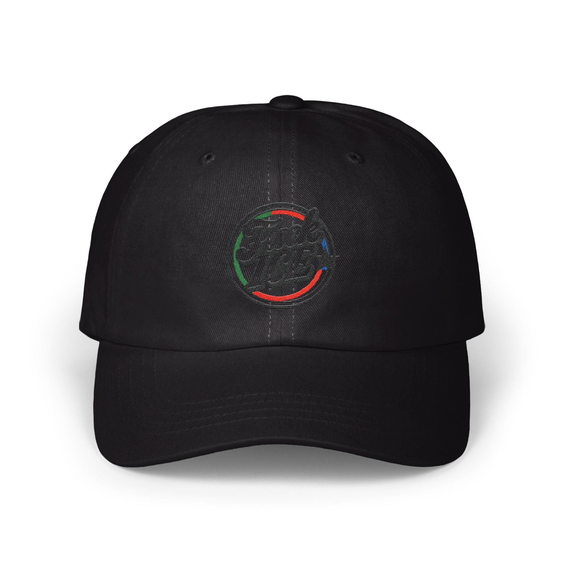 Stylish Black Hat with Embroidered Logo Hat product