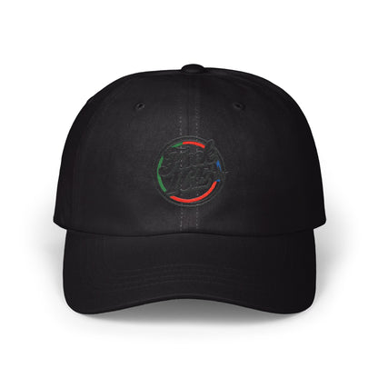 Stylish Black Hat with Embroidered Logo Hat product