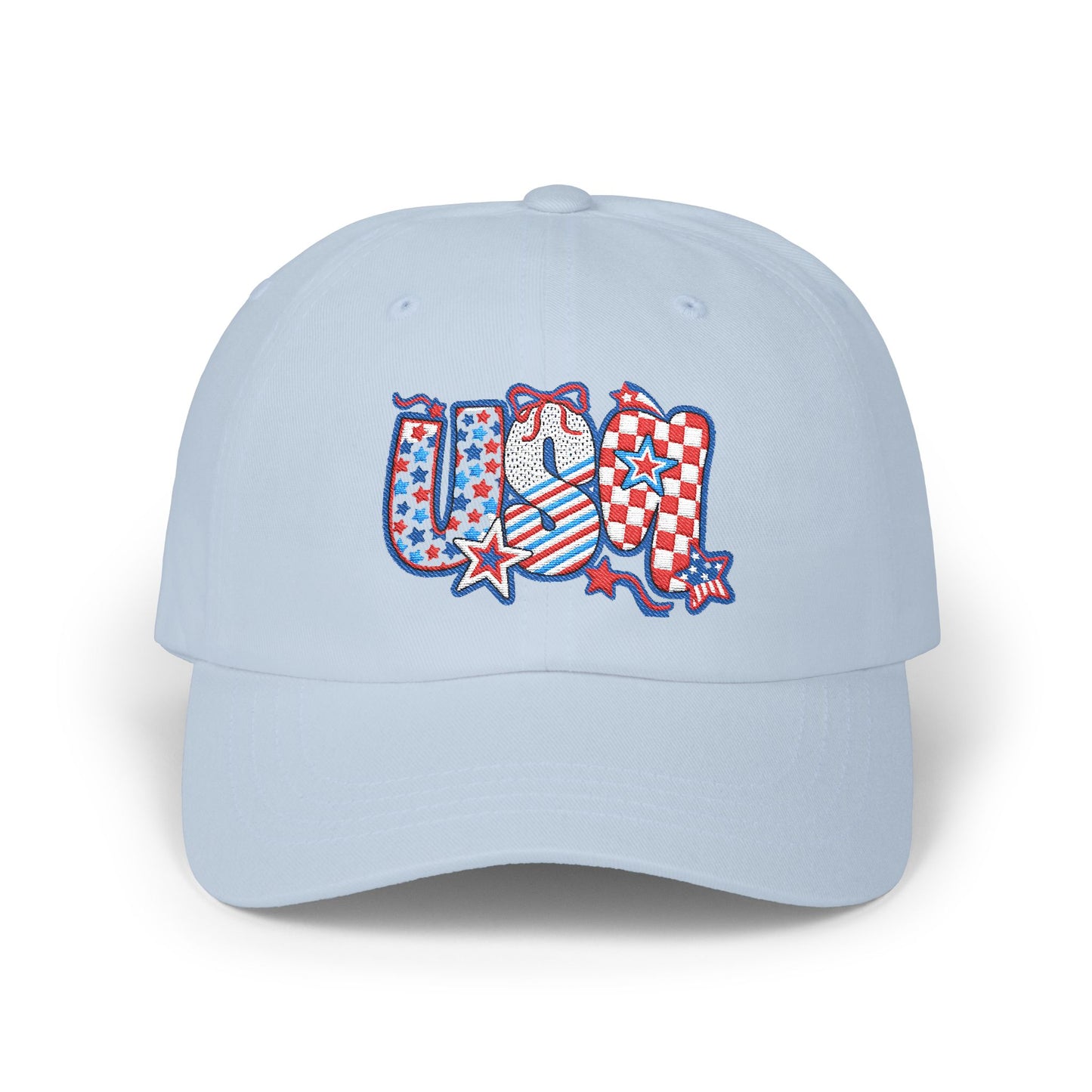 Embroidery Hat 4th of July Patriotic Dad Cap | USA Cap, Summer Hat, Casual Headwear, Father's Day Gift, Independence Day Accessory, Outdoor Cap
