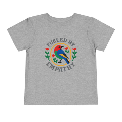 Empathy Bird Toddler Tee - Cute Short Sleeve Shirt for Kids, Gift for Birthdays, Encouraging Apparel, Toddler Fashion