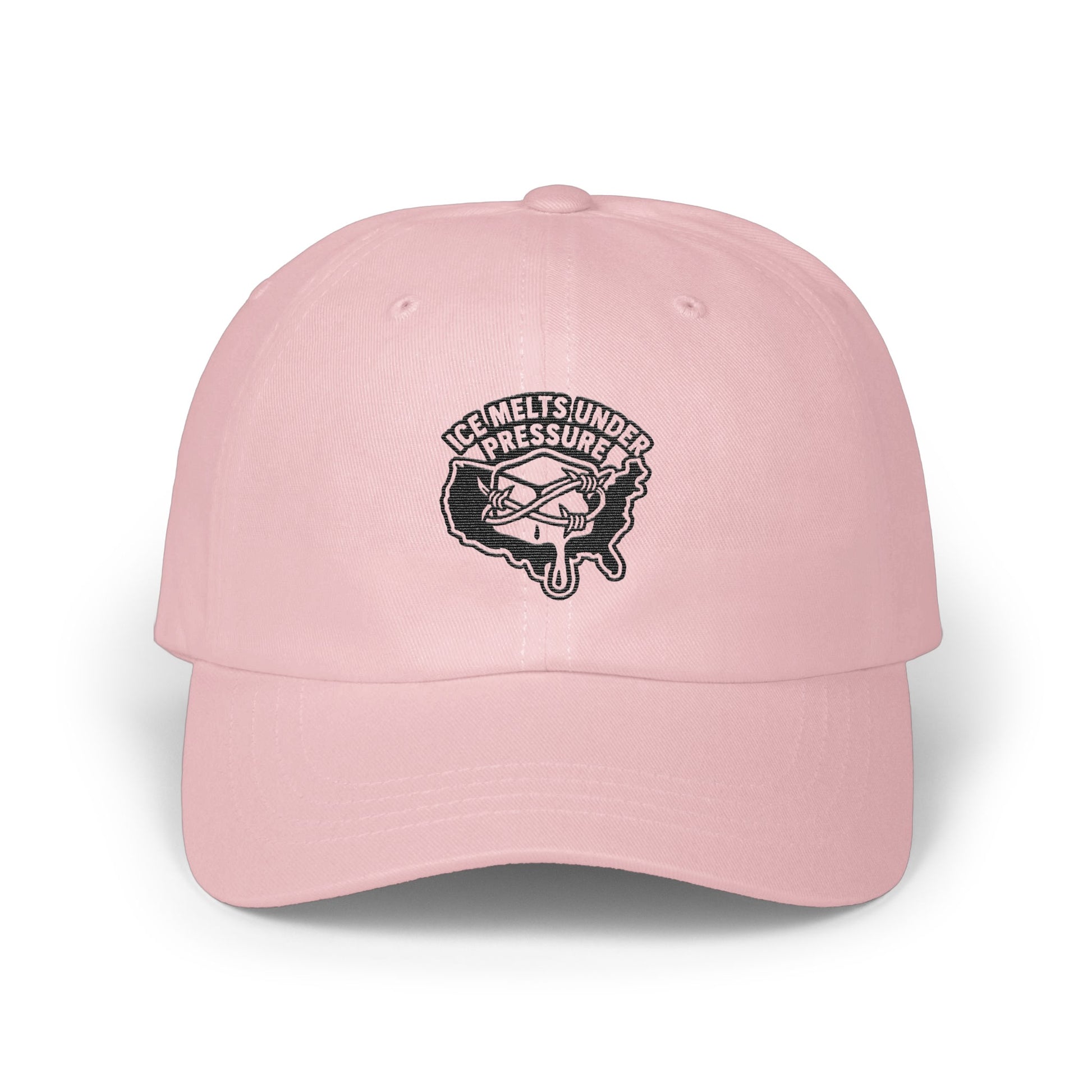 Ice Melts Under Pressure Pink Baseball Cap product type