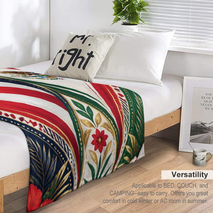 Ultra-Soft Flannel Blanket Multiple Sizes