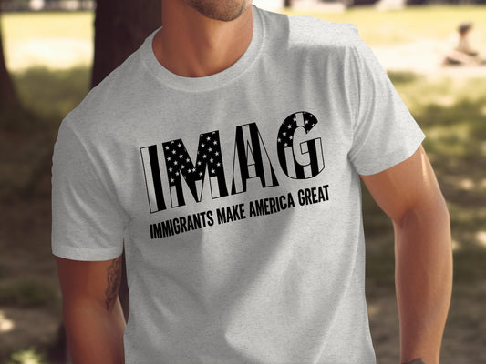Immigrants Make America Great Graphic Shirt product