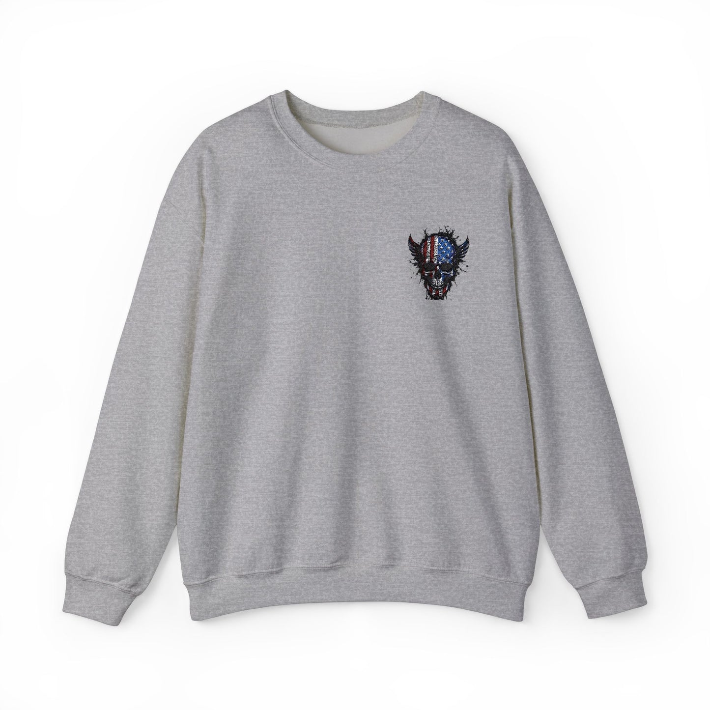 Artistic Graphic Crewneck Sweatshirt - Bold Design for Creative Souls