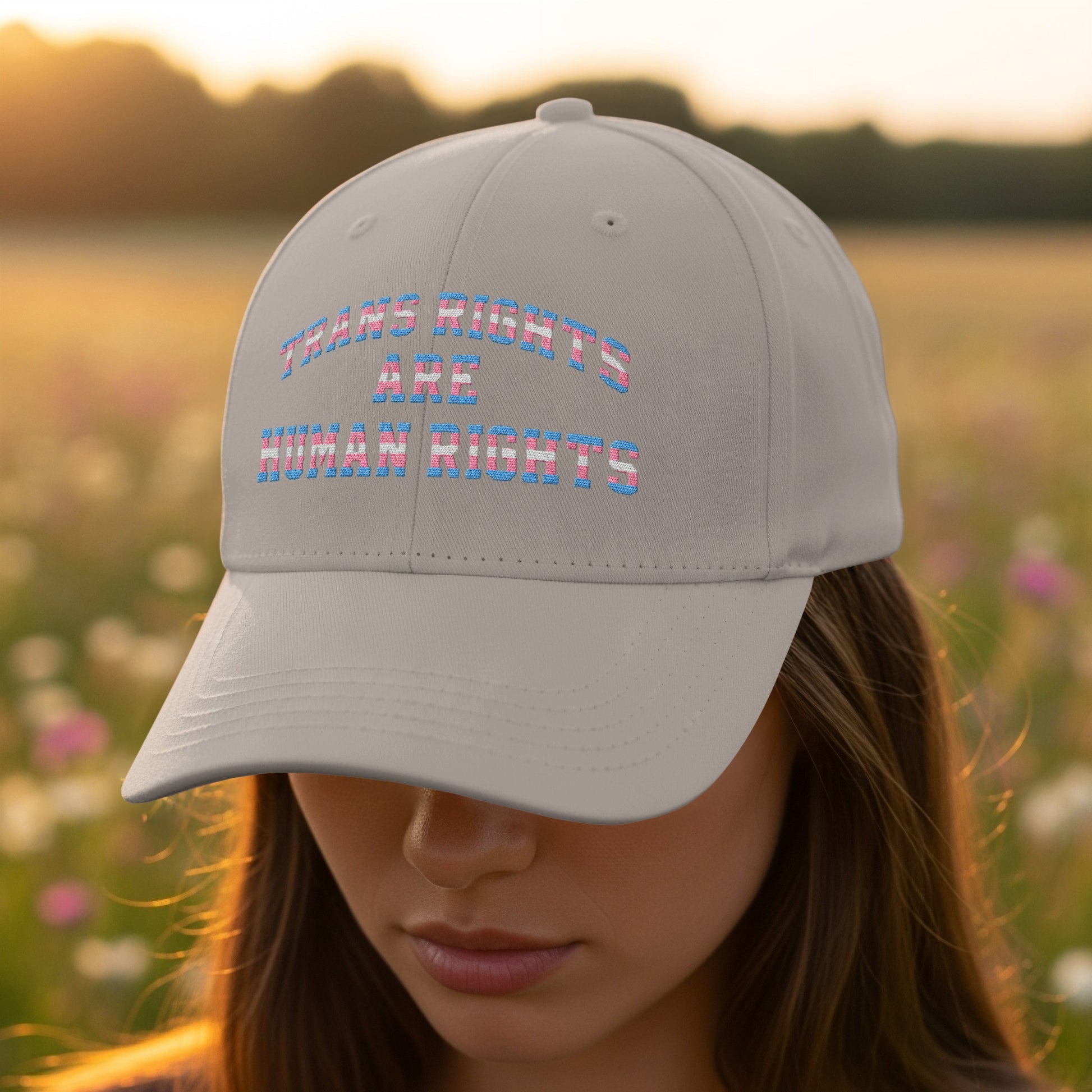 Trans Rights Are Human Rights Stylish Hat product