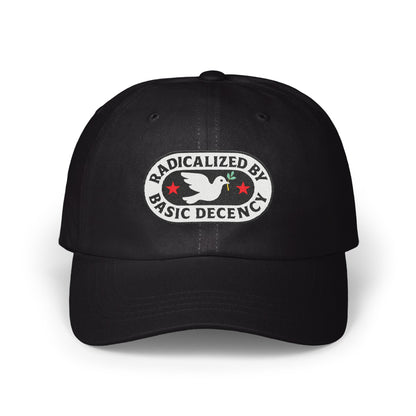 Radicalized By Basic Decency Design Hat product