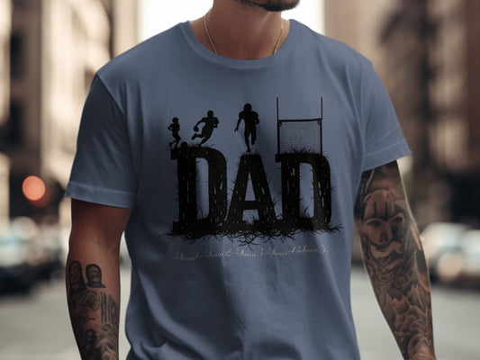 Dad Soccer Players Graphic Tee T-shirt product