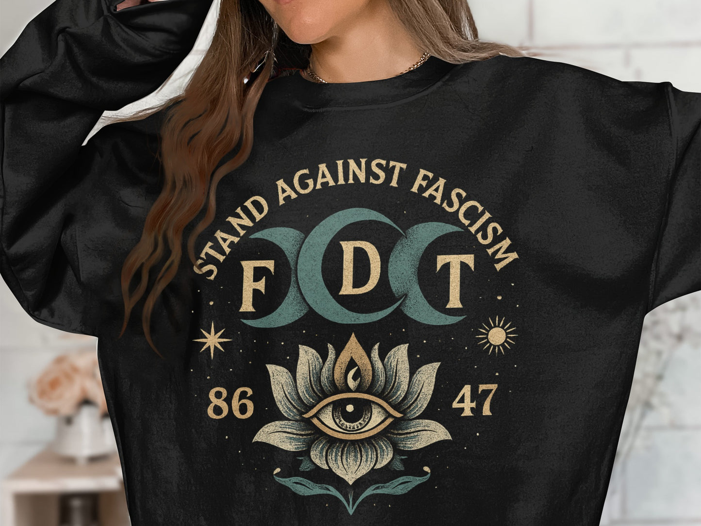 Stand Against Fascism FDT 86 47 Sweatshirt product type