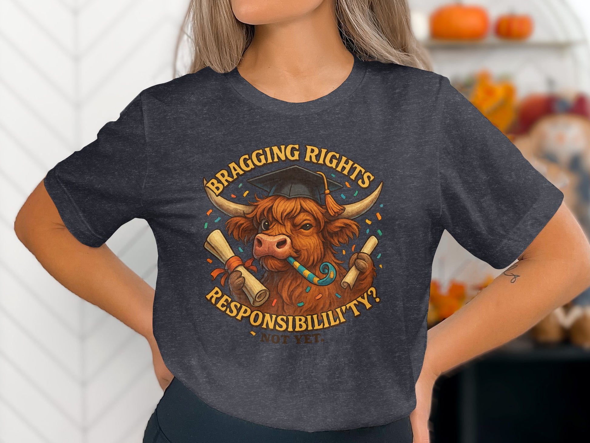 Bragging Rights Responsibility Graduation T-shirt product type