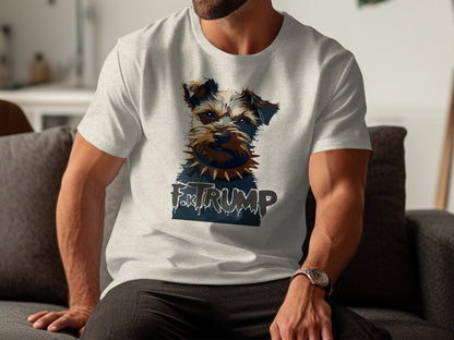Fox Trump Dog Printed Graphic T-shirt product type