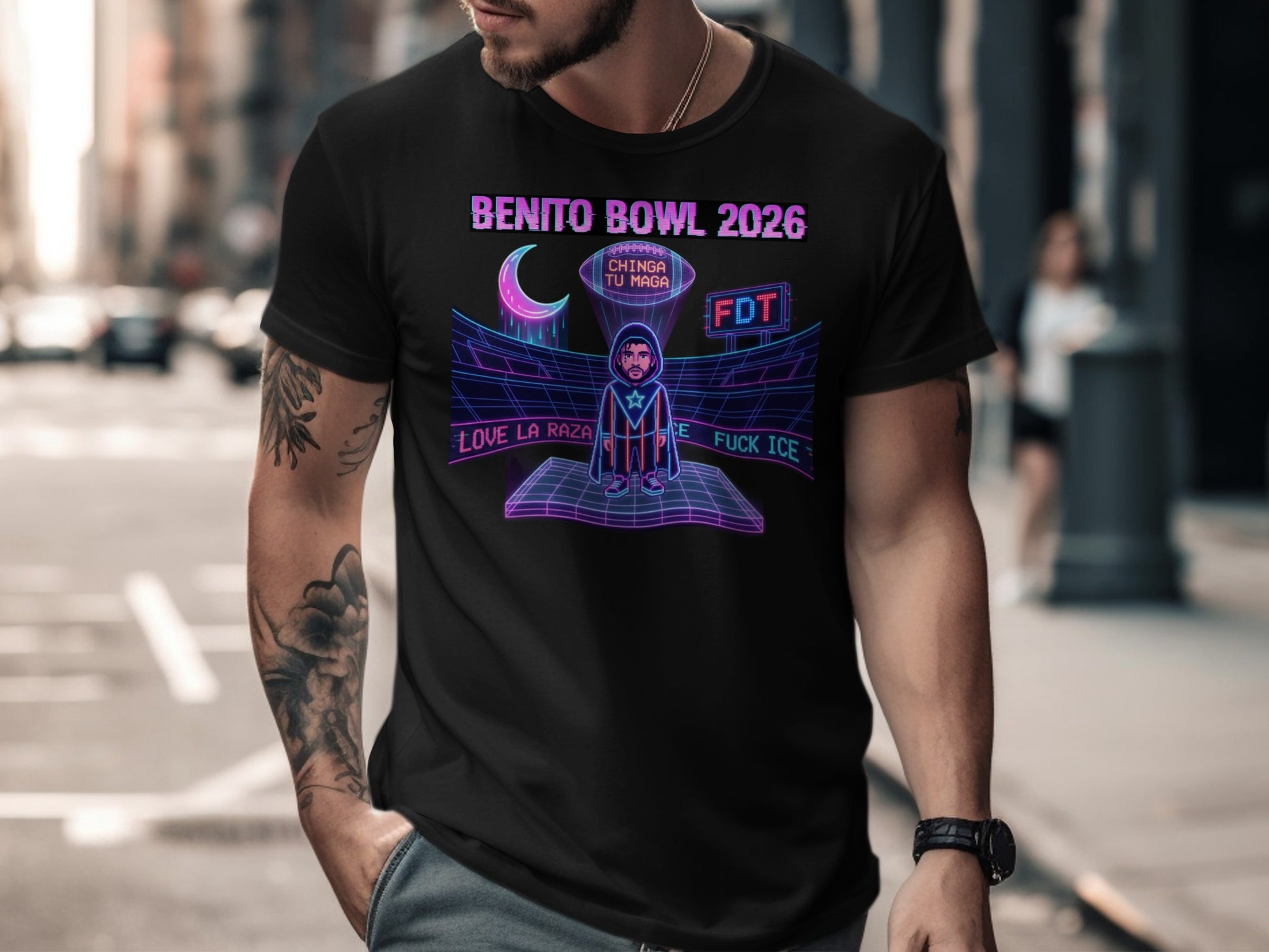 Benito Bowl 2026 Love La Raza Fuck Ice product