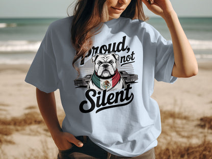 Proud Not Silent Bulldog Graphic T-Shirt product