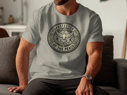 Protector of the Peace Eagle Emblem T-shirt