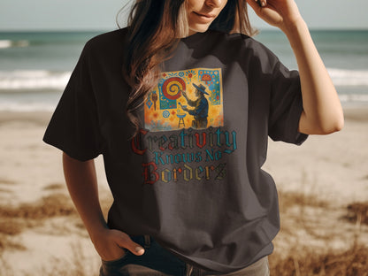 Creativity Knows No Borders Unisex T-Shirt Product