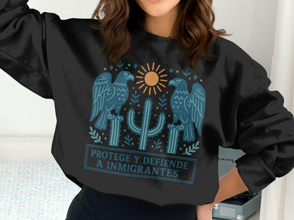 Protege y Defiende a Inmigrantes Sweatshirt product