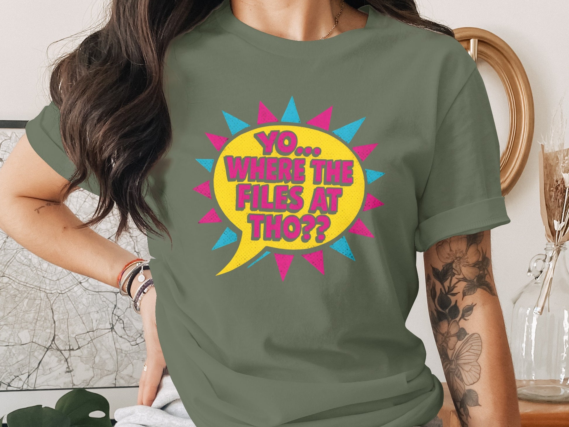 Yo Where the Files at Tho T-shirt Product