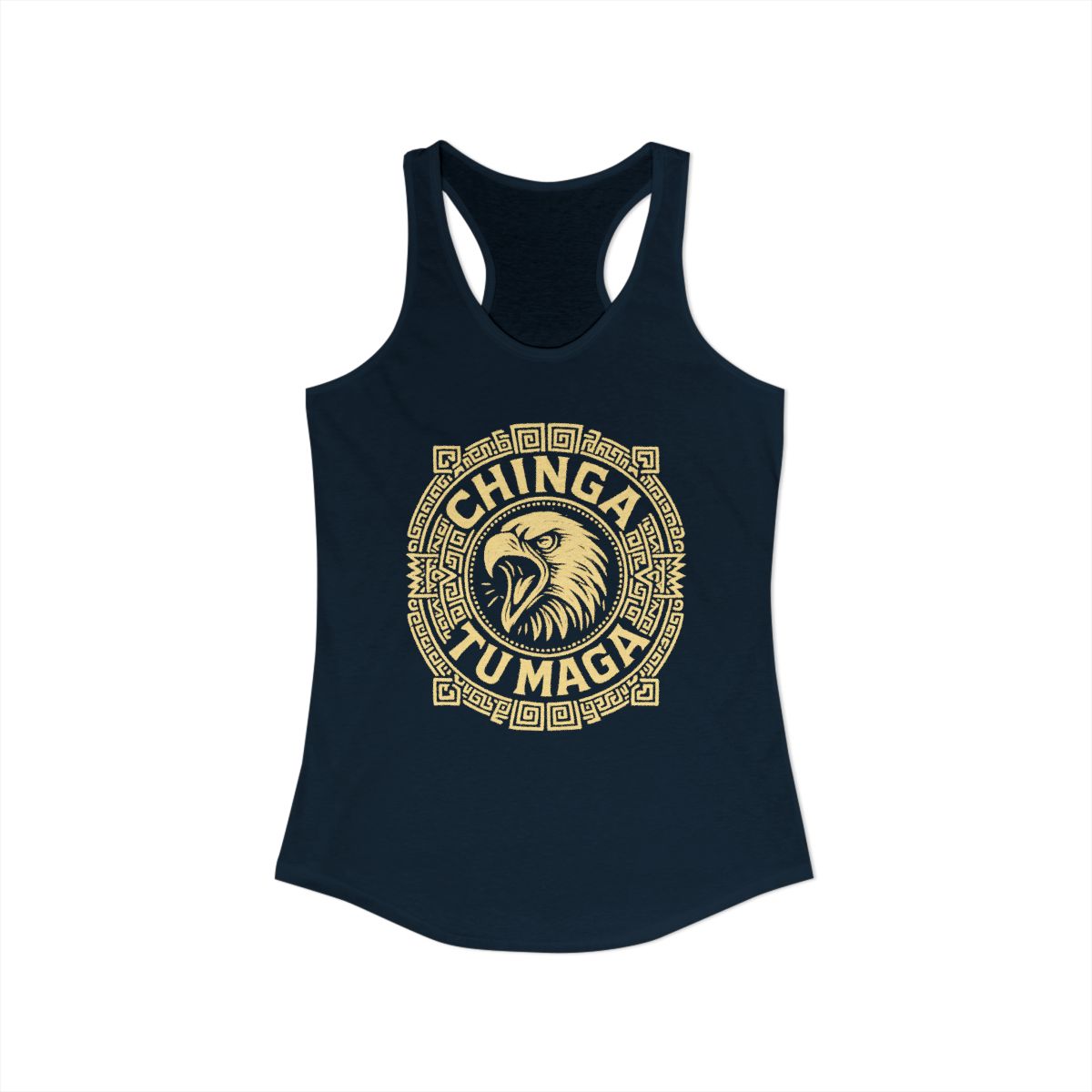 Vintage Eagle Chinga Tu Maga Tank Top