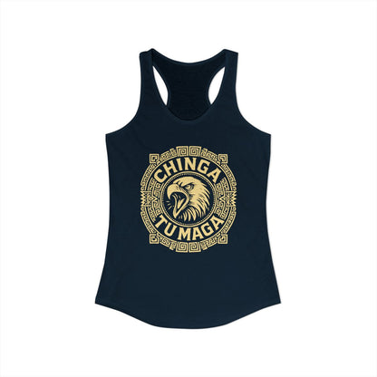 Vintage Eagle Chinga Tu Maga Tank Top