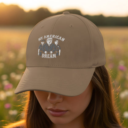 My American Dream Embroidered Baseball Cap product