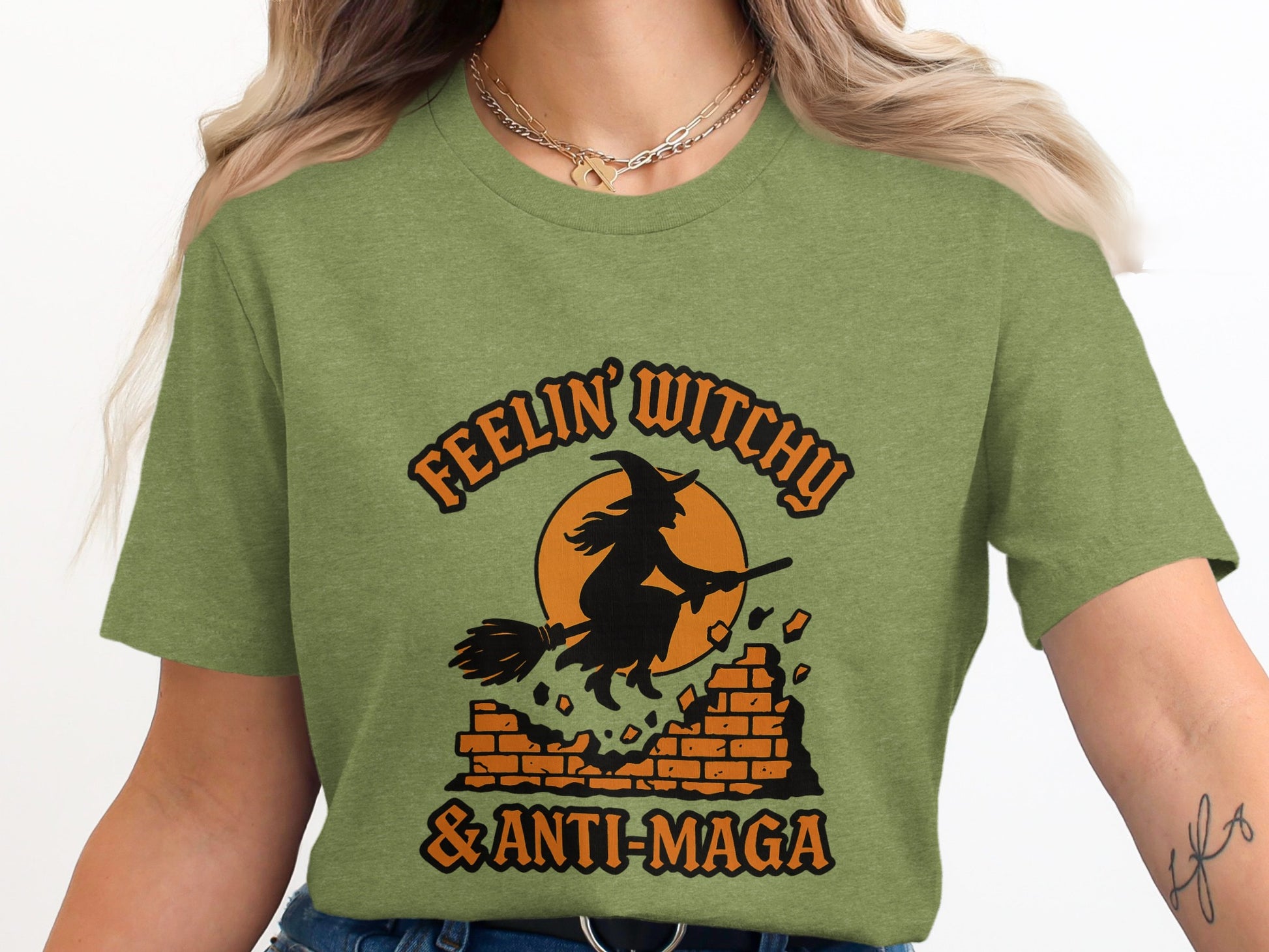 Feelin' Witchy Anti-Maga Graphic Tee product