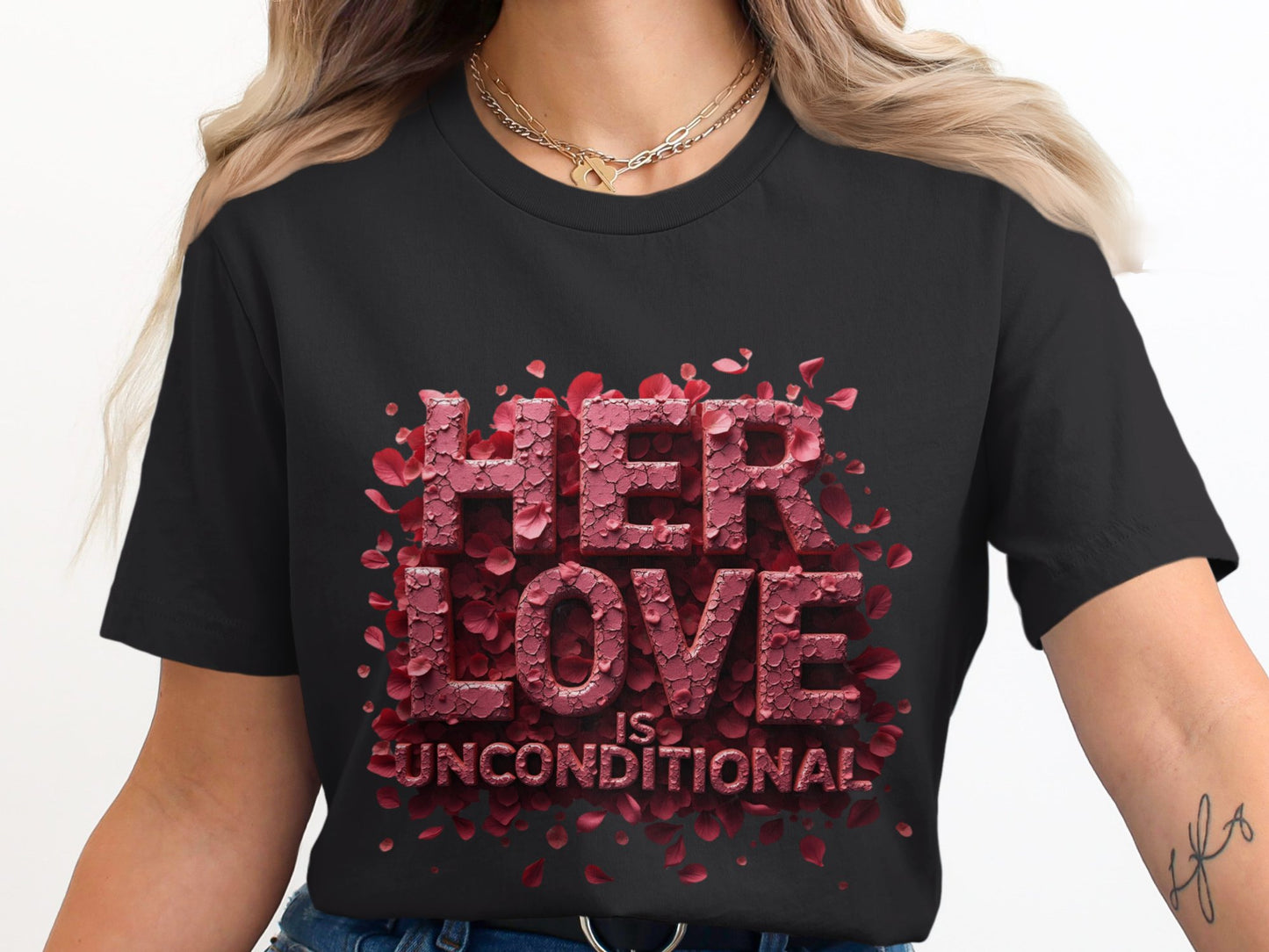 Her Love is Unconditional Graphic Tee product