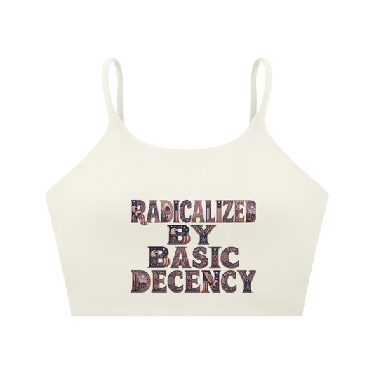 Spaghetti Strap Yoga Sports Bra